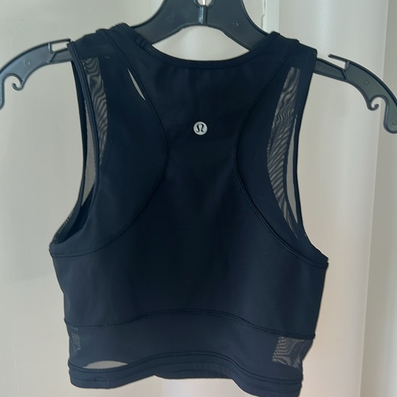 Lulu Lemon Workout Crop Top Sz 6/Small - Picture 3 of 4